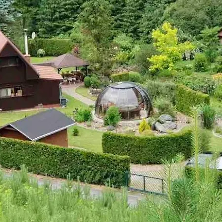 Дом отдыха Charming Klara With Sauna, Nature&privacy Near Prague Male Kysice