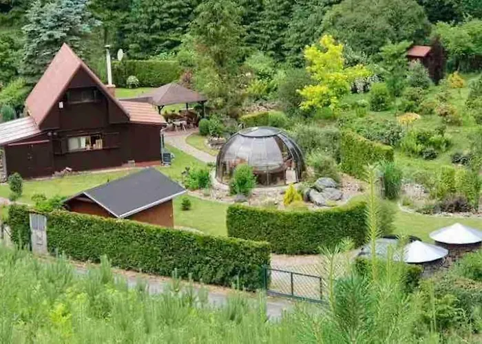 Сasa de vacaciones Charming Klara With Sauna, Nature&privacy Near Prague Male Kysice